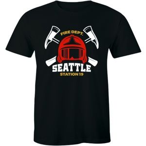 Fire Department Seattle Station 19 Premium T-shirt